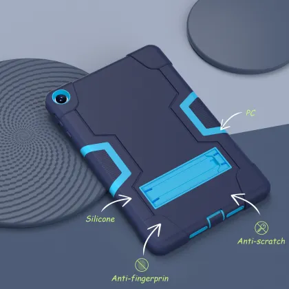 PC Silicon PC Heavy Duty Rugged Shockproof Armor Tablet Case Cover for Huawei MatePad SE 10.4 2023