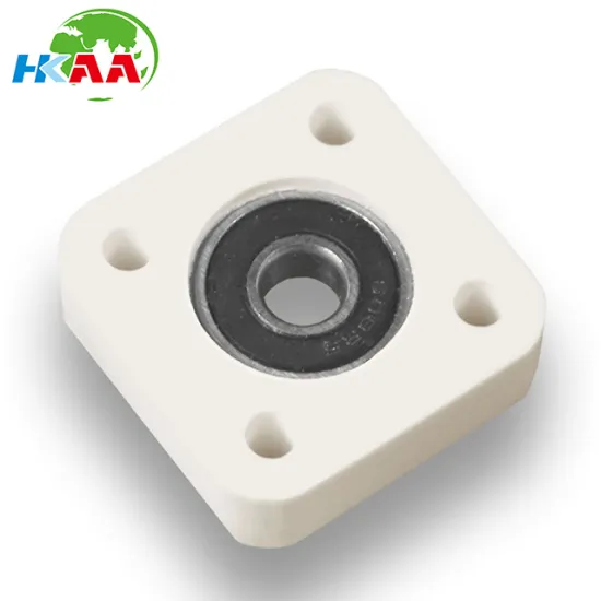Waterproof plastic nylon flange bore bearings plastic pillow block bearing