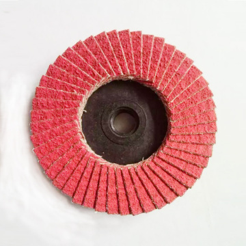 Ceramic Type R Threaded Twist Lock 2 Inch Sanding Disc Flap Wheel