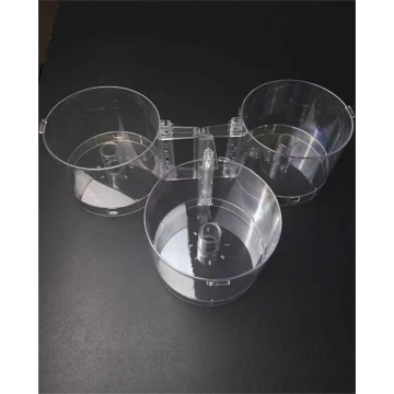 Customized Injection Mold Plastic Parts PMMA/PC Transparent