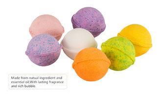 Handmade Mini Bath Fizzer / Solid Bath bomb chrysanthemum F