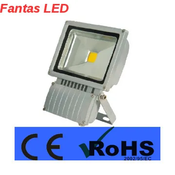 2014 modern black cob led floodlight 80w
