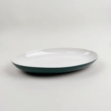 Modern Royal Wedding Dinnerware Set with Custom Logo - Soup Salad Bowl and Pasta Plate for Restaurants & Hotels
