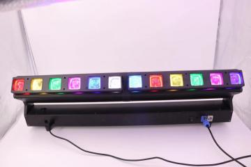 12pcs 40w RGBW 4 in 1 zoom effect matrix light