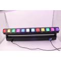 550W DMX Controle 12x40W feixe efeito de barra de luz