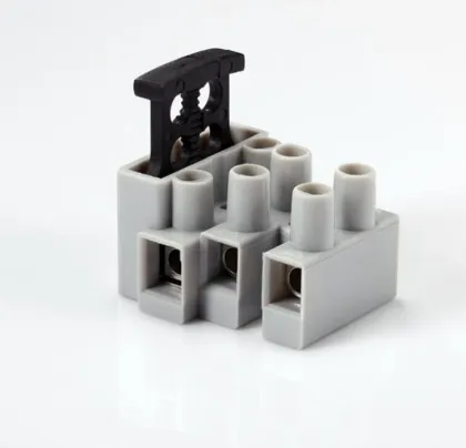 Fused terminal connectors in the electronics industry