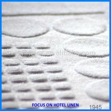 100% cotton white hilton hotel bath towel plain jacquard