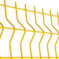 cheap curved welded bending wire mesh metal fencing