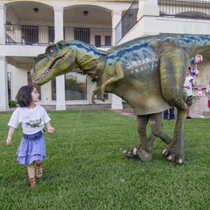 Blue Raptor Suit in Jurassic World