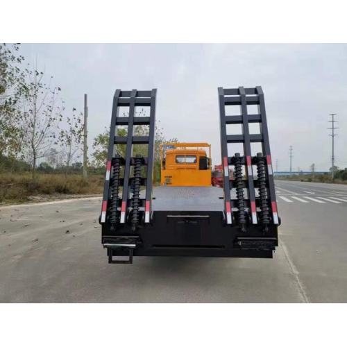 Shanqi 6x4 tempat tidur datar mobil pembawa mobil platform mobil lepaskan truk derek