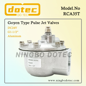 RCA35T 1-1/2'' Dust Collector Remote Pilot Pulse Valve For Baghouse Bag Filter Dust Extractor