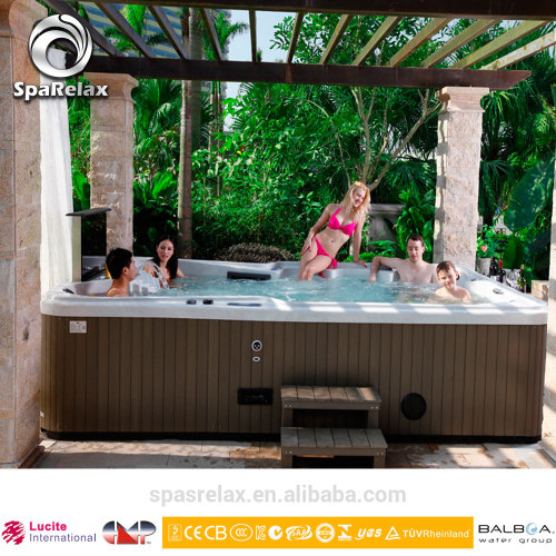 Hight Quality Health 12 person Party Spa Hot Tub Outdoor Whirlpool Bathtub A870