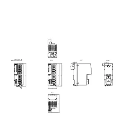 Siemens SCALANCE XC108 Unmanaged Industrial Ethernet Switch