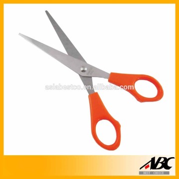 Safety Plastic Handle Stainless Steel Office Scissor
