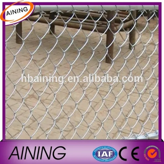 Used chain link fence gates/Cheap chain link mesh/used chain link fence panels
