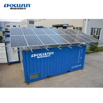 Focusun 20 ft Containerized Solar Power Cold Storage Room
