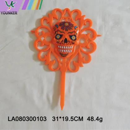 Children's pumpkins for Halloween