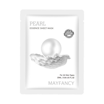 Mayfancy Pearl Whitening Sheet Mask للنساء