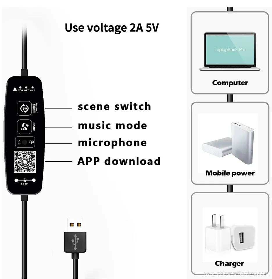 Color Changing Remote Control Dimmable LED Table Lamp