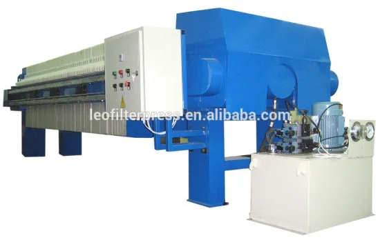Leo Filter Textile Wastewater Treatment Automatic Filter Press