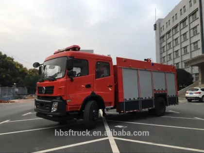 JDF5154GXFSG60 6000 liter jiangte water tank fire truck