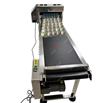 Hot Sale 6 Heads Egg Jet Printer Automatic Injection Printing Machine