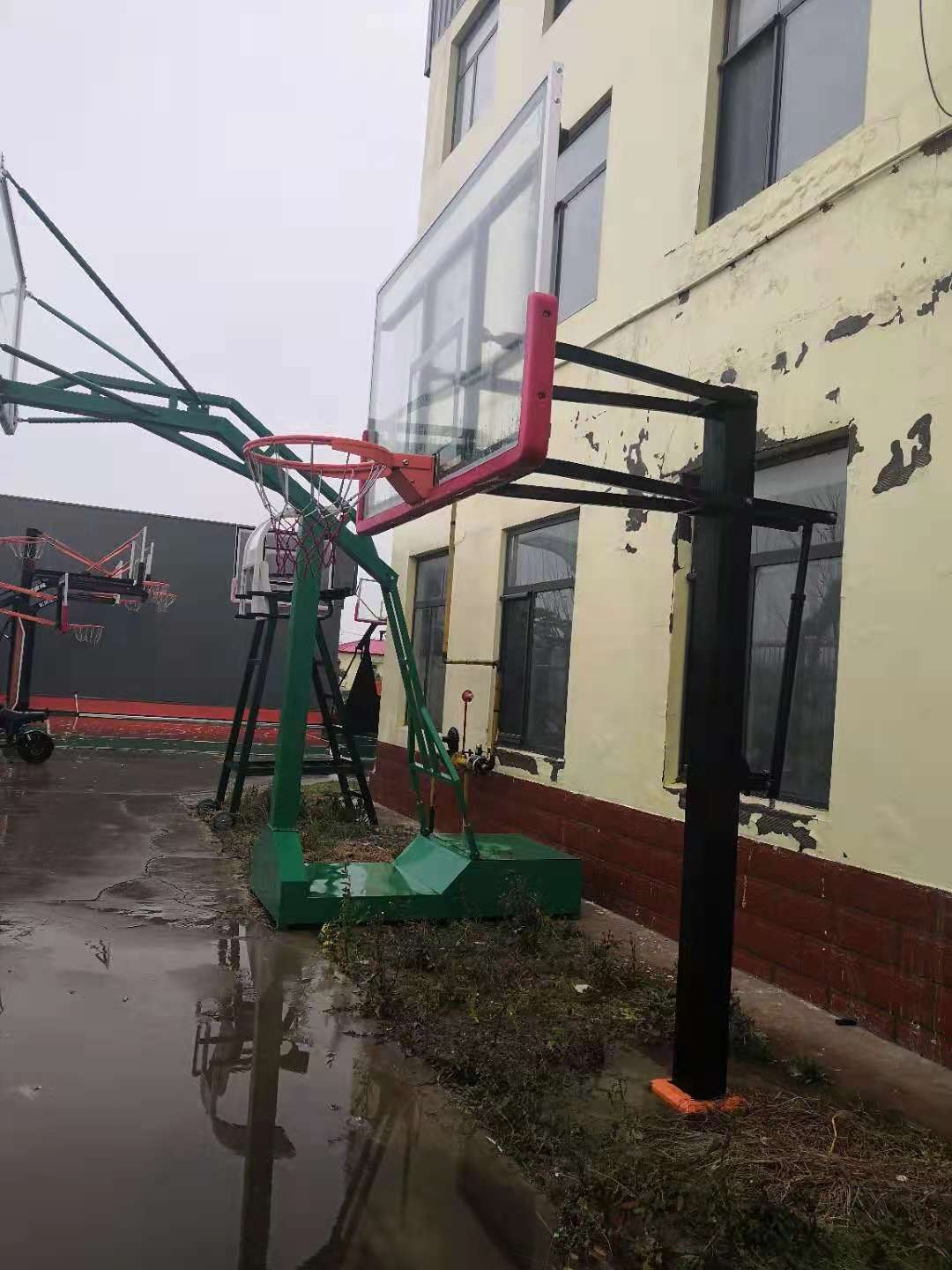 High Quality Outdoor In-Ground Basketball Hoop Stand