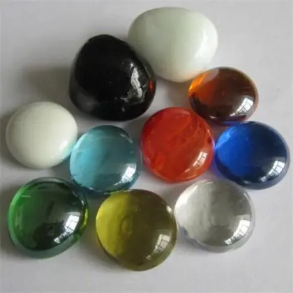 17-19mm colorful wholesale glass gems