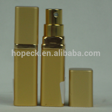 design your own aluminum perfume bottle round rectangle atomizer