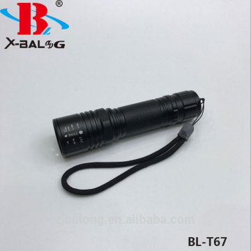 220V rechargeable flashlight BAILONG BRAND ZOOM