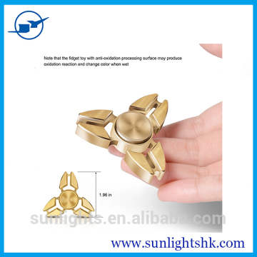 low price high quality metal triangle fidget spinner