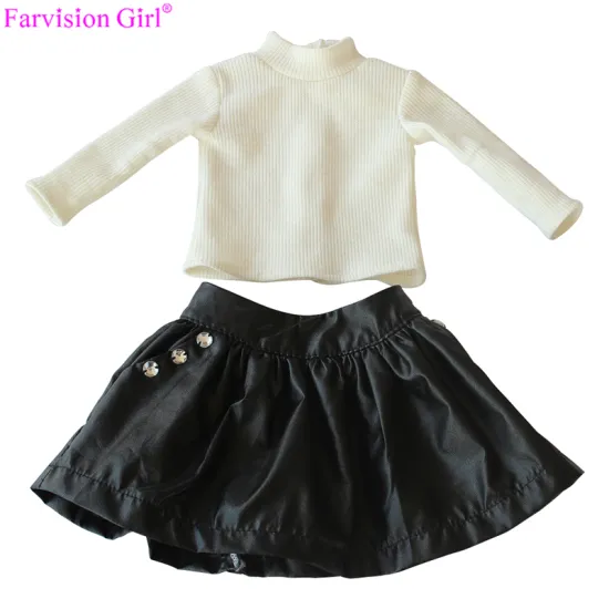 18 inch knitted baby girl doll clothes