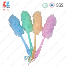 long handle bath sponge exfoliating bath brush cleaner