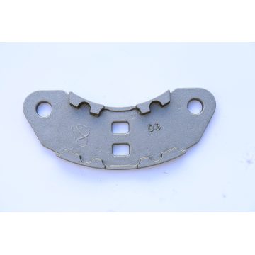 Respaldo de acero de alta resistencia para frenos de ferrocarriles de alta velocidad