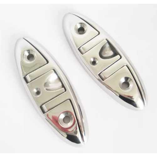 Marine hardware stainless steel folding cleat for boat