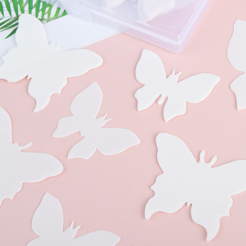 Edible White Butterfly Glutinous Wafer Rice Paper for Cake Decorating