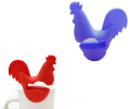 Alat memasak Silicone Rooster Shape Pot Clips Holder