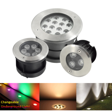 私道用 18W アンチグレア LED 地下照明