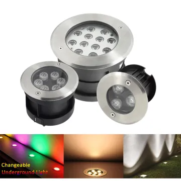 Garden Path Waterproof Stainless Steel LED Underground Light
