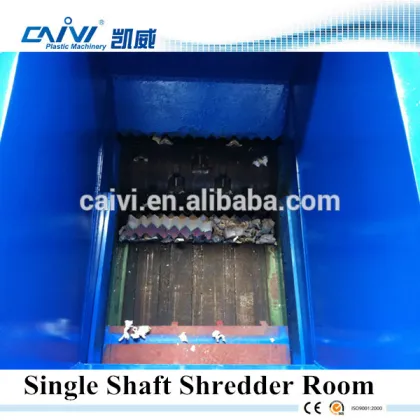 Plastic single shaft shredder machinery price/Single Shaft shredder machinery