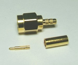 SMA Plug Straight Crimp Type Connector