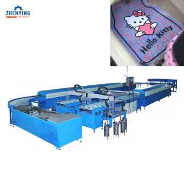 Automatic Pvc Car Floor Mat Making Machine Line