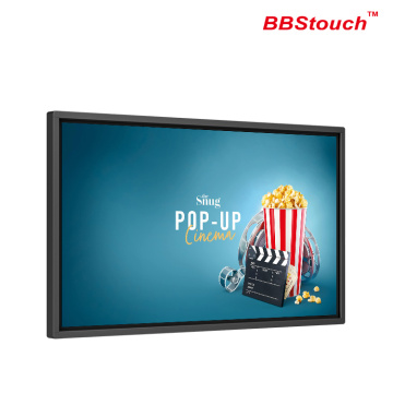 Exibição digital LCD montada na parede 32 &quot;~ 55&quot;