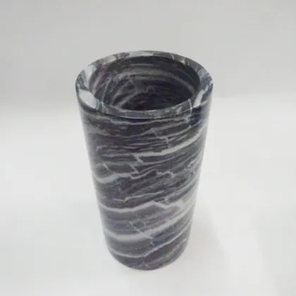 White Marble Wine Cooler