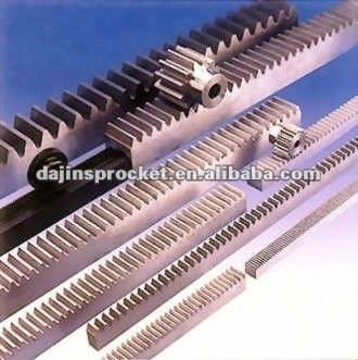 Dajin 1045 steel High Precision Rack And Pinion Gear