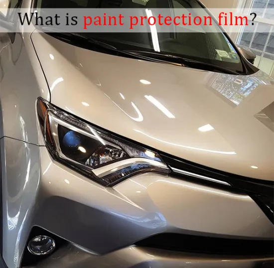 Anti-scratch paint protection film