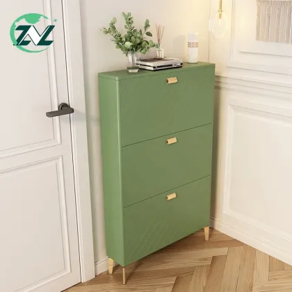 Solid Wood Shoe Rack Cabinet Customized Shoe Cabinet