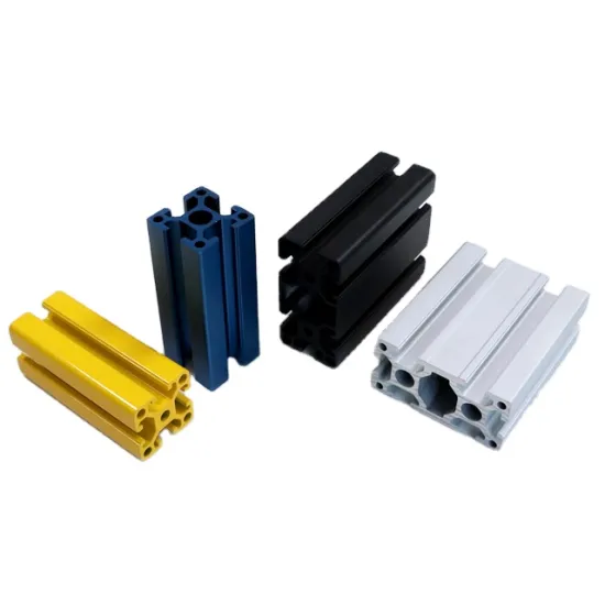 40x40 Aluminum Alloy Frame Profile with Oxidation and Spray Paint