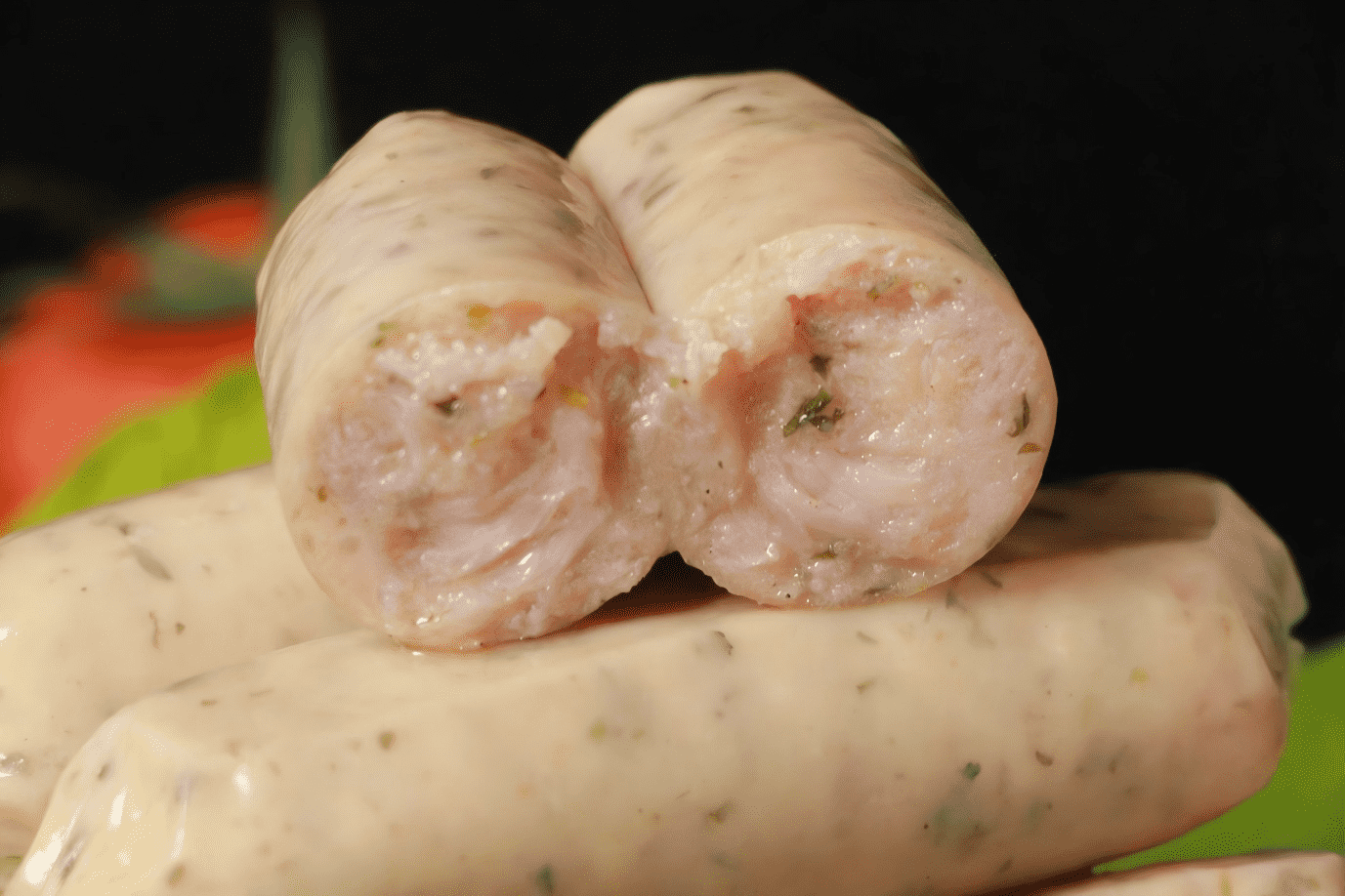 Parsley small grilled sausage
