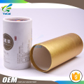 Barato diseño personalizado cubierta redonda papel de impresión tubo de alimentos para mascotas tubo de envasado